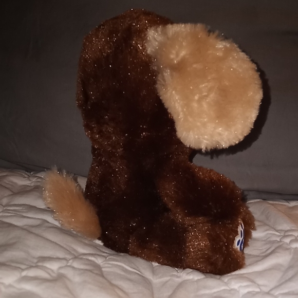 Build A Bear BAB Small Fry Brown Puppy Dog Plush Stuffed Animal 7" - Picture 4 of 7